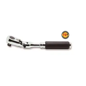 Ko-ken USA KKN3726Z 0.375 in. Z-Series Square Drive Ratchet Handle with 72 Teeth Flexible Head Length - 178 mm