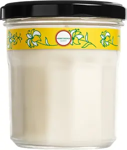 MRS. MEYER'S CLEAN DAY Soy Aromatherapy Candle, 35 Hour Burn Time, Made with Soy Wax and Essential Oils, Honeysuckle, 7.2 Oz MEEL7