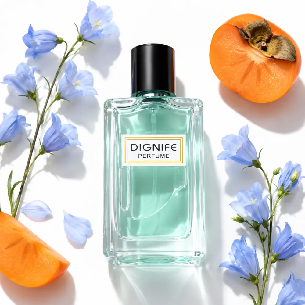 50ml Women's Perfume, Bluebell Persimmon White Musk Fragrance, Long Lasting Eau De Parfum for Daily Wear, Office, Shopping, Weekend Outings & Gift for Her