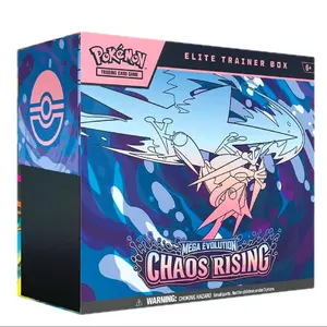 Chaos Rising ETB Non-Sports Trading Card Box, Authentic Collectible Trading Cards for Collectors