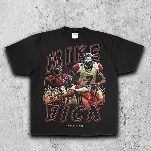 Mike Vick Tee SHIRT, GIFT FOR FANS, FOOTBALL SHIRT