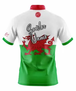Mint Sportswear Wales Bowling Jersey Custom Name