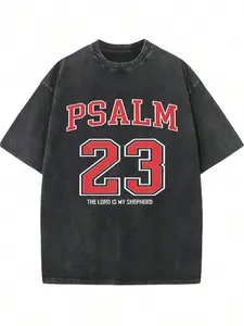 Unisex Vintage Washed T-shirt Print Design Short-Sleeve  Garment Dyed Comfortable Soft Everyday Fit polos  over  size women Tshirt Cotton