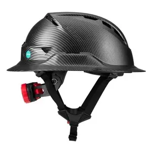 HRXF-25CKC2 Radix Full Brim Vented Helmet with Twiceme CLASS C T2 Carbon Fiber Design for Enhanced Safety