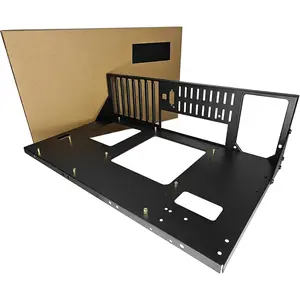 DIY Pc Test Bench, Open Chassis Case Rack for ATX/M-ATX/ITX Motherboards,Widely  Heat Dissipation Design Open Air Pc Case, SSD Motherboards Accessories (1 Pc)