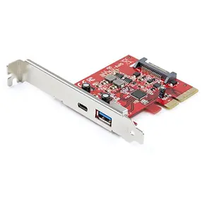 Startech PEXUSB311AC3 USB-A USB-C Pci Express Card with Multiple INS Maintains Max Speed