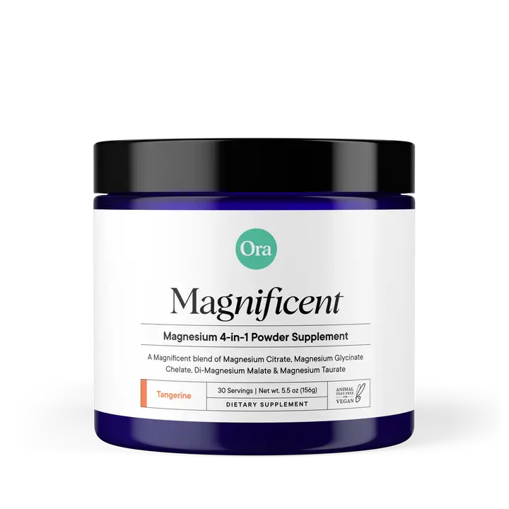4-in-1 Magnesium Powder – 500mg Multi-Source Magnesium Supplement