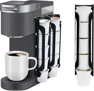 K Cup Holder for Keurig: Coffee Pod Holder for Counter Small Space - Kcup holders for Wall Mount