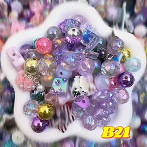 Rainbow-[B-series Beads Feast] Mega Discounts for All Kinds| Acrylic Beads for DIY Crafts| Mountain Top Packing
