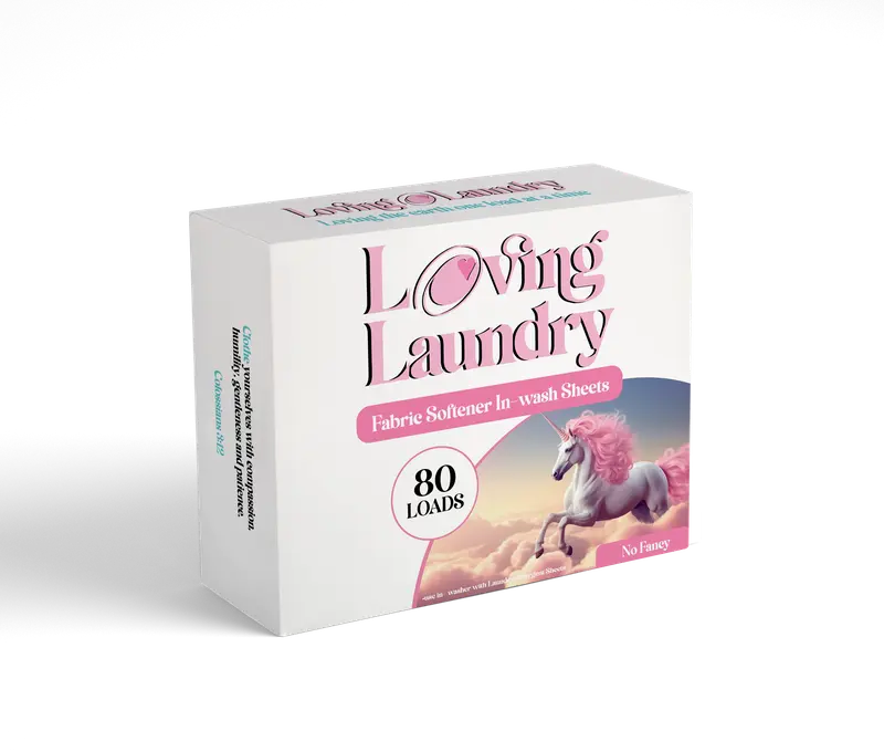 Fabric Softner In wash sheet No Fancy (no fragrance) Scent  Plant Based- - Long lasting Freshness- Laundry Dryer Sheet- 80 loads