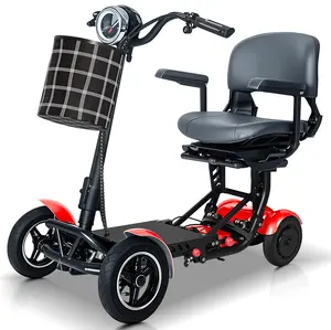 Terrosor Mobility Scooters for Seniors & Adults– 4 Wheel Foldable Portable Electric Scooter, 500W Dual Motor, 30-Mile Range, 11 MPH, All-Terrain Lightweight Folding Mobility Scooter Lightweight for Adults outdoorfun ebike bikes