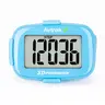 AVTREK 3D Pedometer Compact Clip-On Step Counter - No App/Phone Needed - Luminous LED Backlight - Accurate Walking Training Tracker - Includes Screwdriver-Unisex Fitness Accessory for Teenagers,Outdoor Activities,Running, Work Out,Simple,travel essentials