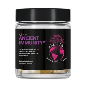 All-In Nutritionals Ancient Immunity* - Herbal + Mushroom Complex for Immune Support*