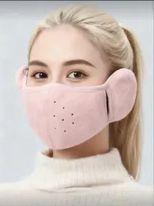 Fleece Windproof Ear Warmer Mask, Super Warm Design for Extreme Cold Weather, Ideal for Skiing, Cycling, Outdoor Sports, Winter Ear Muffs