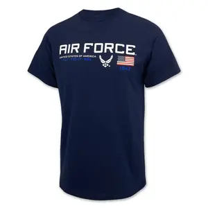 Air Force Flag Icon Shirt, United States Air Force T-Shirt, Fly Fight Win Military Graphic Tee, USAF Patriotic Shirt, Air Force Veteran Gift