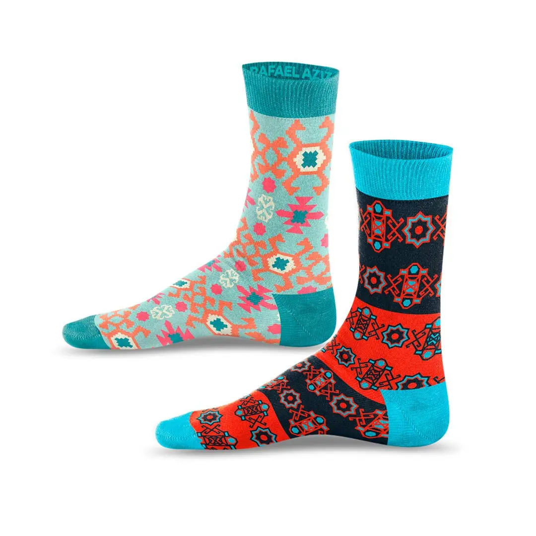 2-Pack Laver x Parda Designer Socks