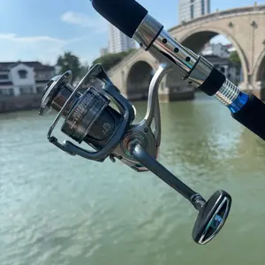 Far Casting Spinning Reel, Composite Nylon Body, Giant Lure Wheel, 10kg Power, 5.2:1 Gear Ratio, Deep Line Cup, Super Smooth Fishing Reel, Fishing Tackle