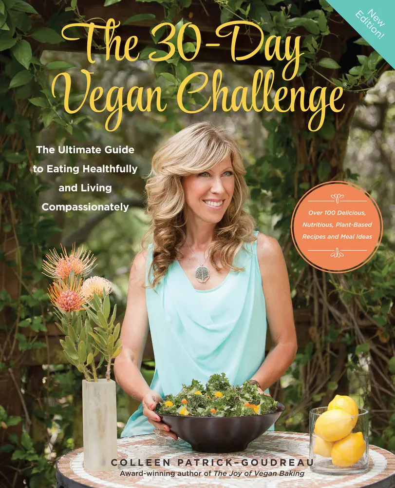 USED-The 30-Day Vegan Challenge (Updated Edition): The Ultimate Guide to Eating Healthfully and Living Compassionately by Patrick-Goudreau, Colleen (Paperback)