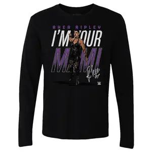 Men's 500 Level Black Rhea Ripley I'm Your Mami Long Sleeve T-Shirt Professional Wrestler Tee For Man and Woman Unisex T-Shirt