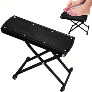 Nail Art Foot Stool, 6-Level Adjustable Nail Art Foot Stool, Manicure Pedicure Foot Stool, Foot Rest for Nail Art