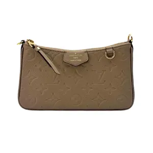 Pre-owned Louis Vuitton Empreinte Crossbody Bags Easy Pouch On Strap Monogram Pouch Dune LV2062