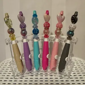 Live! Fancy Box Cutter with Beaded Handle - Assorted Colors in Clear Case