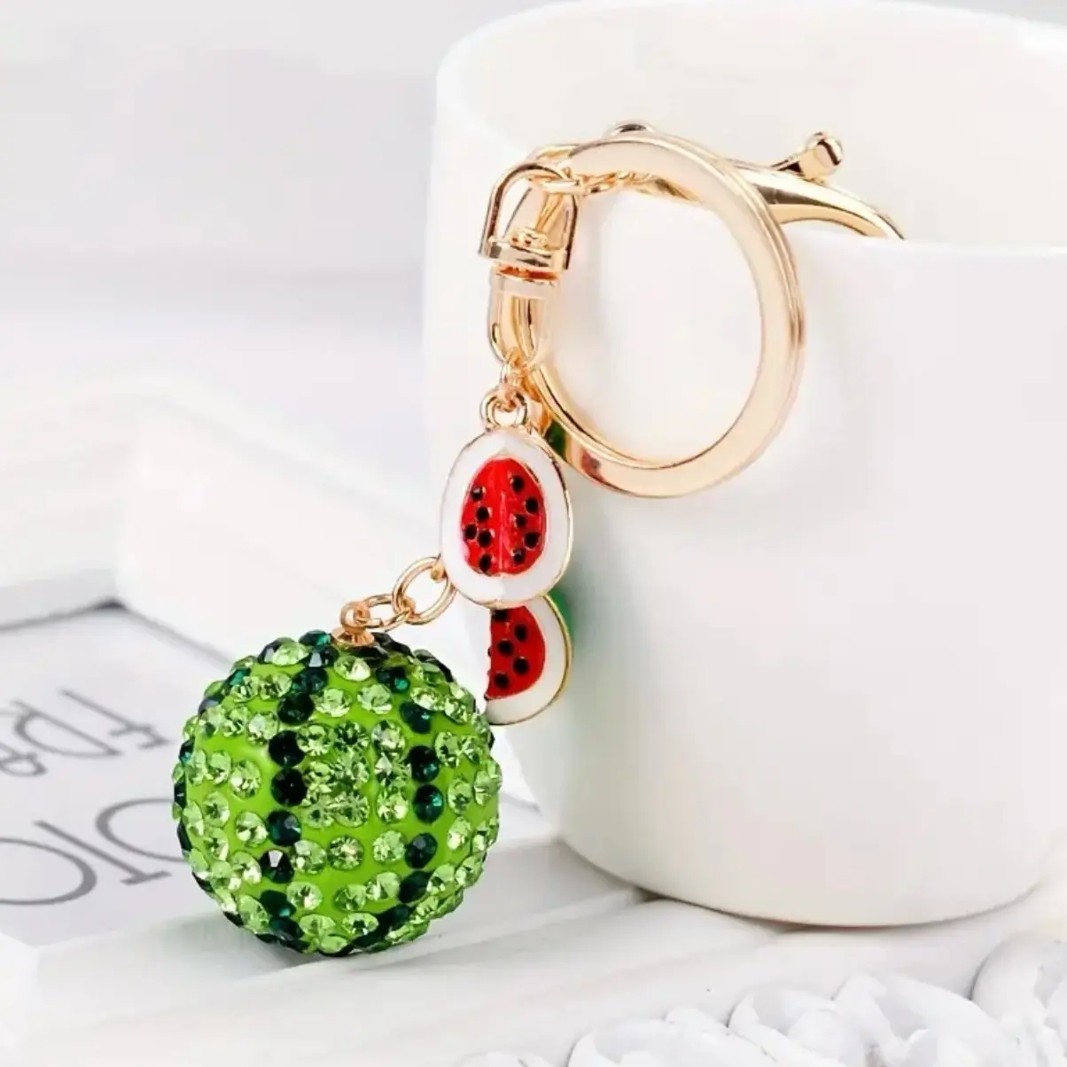 Watermelon Keychain
