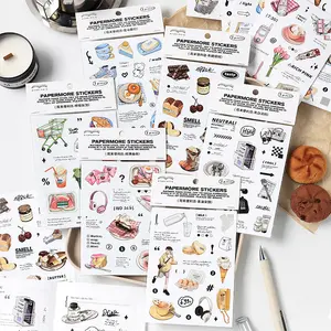 PaperMore Self-adhesive Stickers Weekend Convenience Store Series Handbook Material DIY Creative Stickers