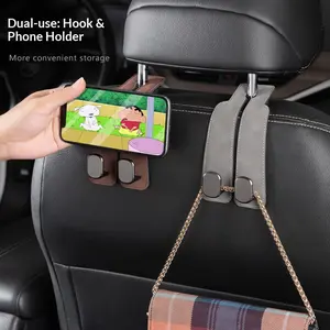 Car Backrest Hook — Multifunctional Rear Seat Bag for Vehicle Interior