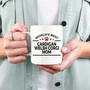 Cardigan Welsh Corgi Dog Mom Mug
