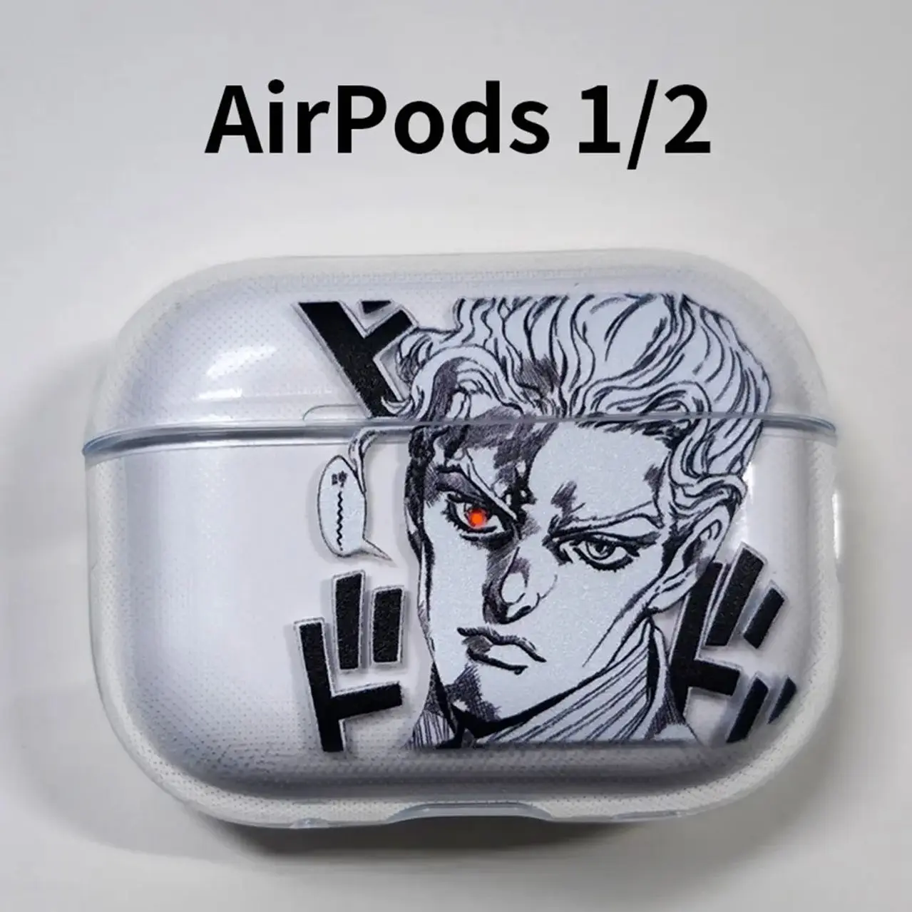 JOJO Killer Queen Transparent Luminous Case For Apple AirPods 2/3/Pro/Pro 2 Fashion Accessories