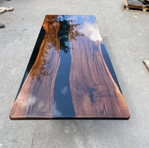 Epoxy Table Customized table tops, Executive Desk, Custom Large Epoxy River Table, Solid Wood Slabs Table, Large Computer Office Desk Workstation, Business Furniture for Home Office