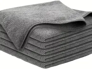 5 Pcs Cleaning Cloths Highly Absorbent Cleaning Rags, Lint Free, Reusable and Washable