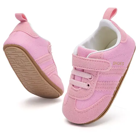 Unisex Baby Prewalker Sneakers - Velcro Closure, Non-Slip Sole, Casual Shoes for 0-12mths Infant First Walking & Learning, Kids Shoes