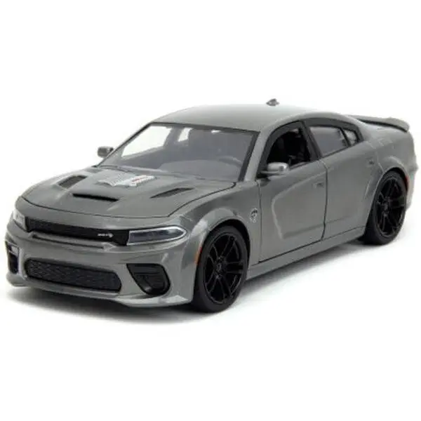 Jada Toys Fast & Furious X 1:24 2021 Dodge Charger SRT Hellcat Alloy Diecast Metal Car, Movie Vehicle with Metal Body & Rubber Parts, Collectible Figurine/Statue