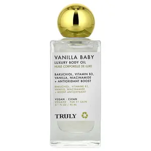 Truly Beauty Vanilla Baby Luxury Body Oil, 3.1 fl oz (90 ml)