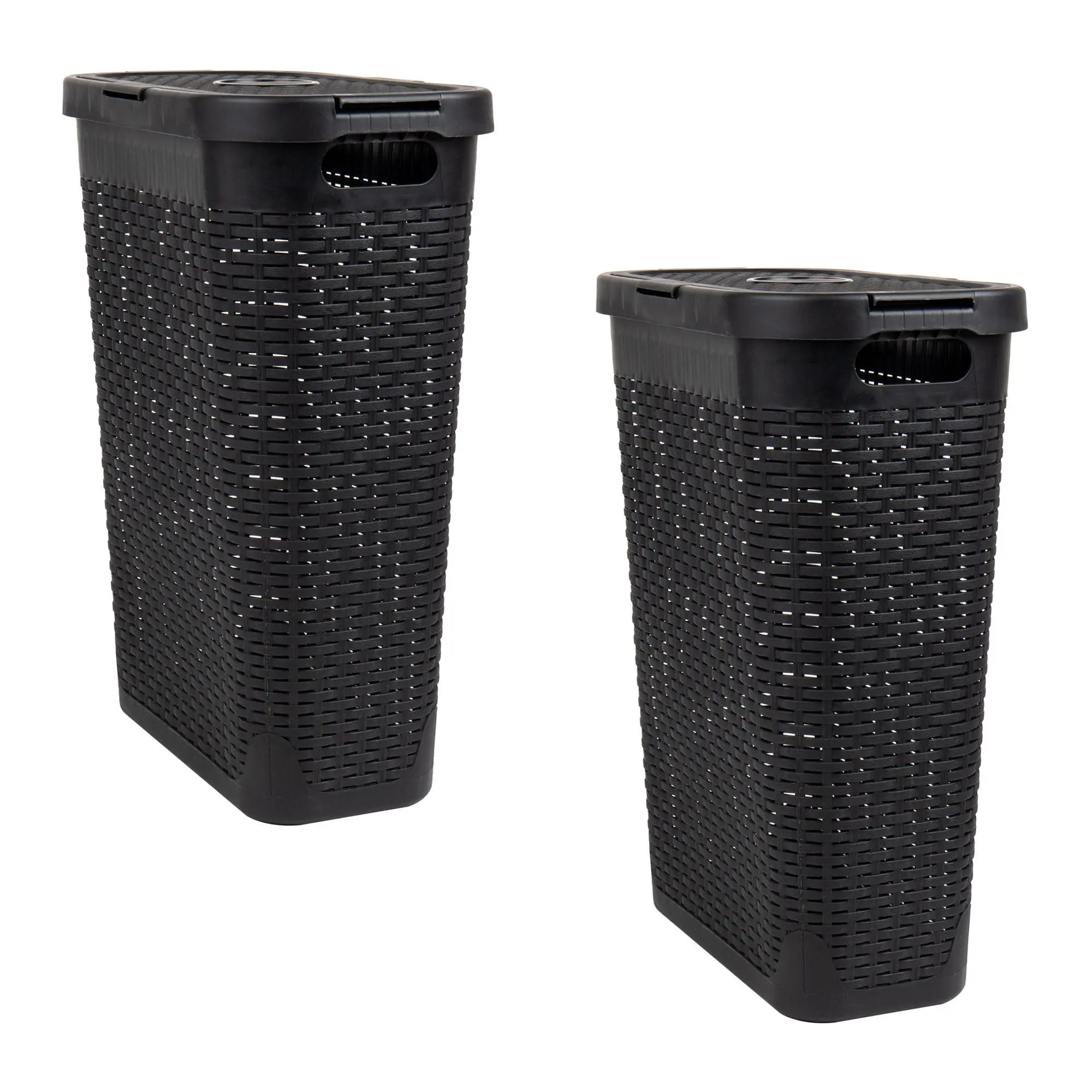 Mind Reader Basket Collection, Slim Laundry Ham per, Set of 2