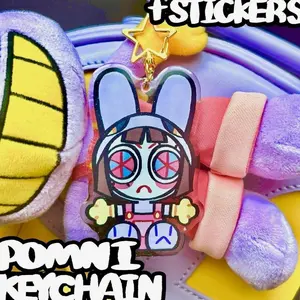Jax-suit Pomni Keychain - The Amazing Digital Circus TADC