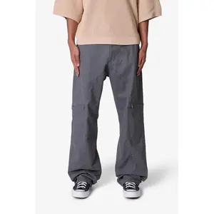 mnml Secret Zipper Cargo Pants - Grey