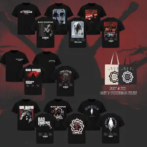 [COLLECTION] Retro Bad Omens North American Tour T-Shirt, Rock Music Tour Shirt, Vintage Metal Band Tee, Metal Graphic Shirt, Alternative Rock Music Tee, Gift for Men & Women