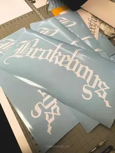 BROKEBOYS V3 BANNER Vinyl Waterproof Decals Stylish Car Merch