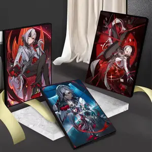 Genshin Impact Arlecchino Painting Calligraphy Gift with prints Home bedroom living room decoration promotion and display suitable for bedroom bar parlor home decor gift fade-Resistant, Non-sticky, vibrant Wall print poster