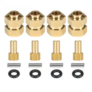 4PCS 1.9" CNC Aluminum Beadlock Wheels for 1/10 RC Crawler – Upgrade Metal Rims SCX10 TRX4 TRX6 D90 Components
