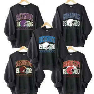 [Sale off 50%] Vintage 90s All Teams Football Sweatshirt, Retro 90s Game Day Crewneck for Men & Women, Soft Cotton Hometown Football Shirt, Sport Graphic clothing Menswear, 80s Football Sweatshirt PIF