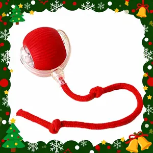 Electric Cat Toy Ball Rechargeable Dog Ball Toy Interactive Cat Teaser Toy Automatic Rolling Ball Toy Gift for Pets Pet Supplies Dog and Cat Accessories