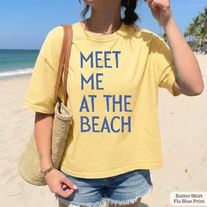 Beach Summer Boxy Shirtfamily Beach Vacation Shirt Coastal Girls Trip Teebeach Wedding Tshirtocean Lover Gift Beach Woman Shirt
