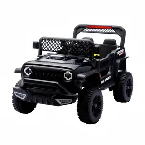 12V 4x4 Kids Ride On Truck, 2-Seater Electric Off-Road Jeep with Parent Remote, 4x45W Powerful Motors, LED Lights & Music, Battery-Powered Ride-On for Toddlers 3-8, Outdoor Adventure Toy Car Gift
