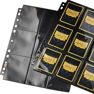 Dragon Shield: Japanese (50) 18-Pocket Binder Pages Clear Sideloader