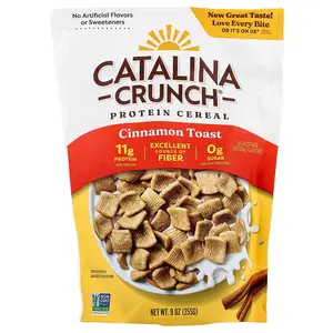 Catalina Crunch Protein Cereal, Cinnamon Toast, 9 oz (255 g)