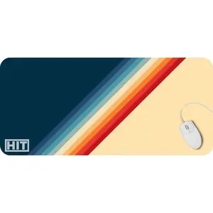 70's Retro Desk Pad - 4mm Thick Custom Design for Home Office & Gaming - Large 31.5" x 11.8" & X-Large 35.4" x 15.7" - Water-Resistant & Non-Slip Base